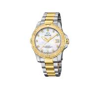 Reloj De Hombre Jaguar De Acero Inoxidable Plata Oro Jaguar Pro Diver UJ970/4