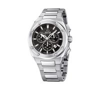 JAGUAR Reloj Hombre Analógico de Acero Inoxidable 316l Plateado - Movimiento de Cuarzo - Cronógrafo - Calendario - Cristal Zafiro de Alta Resistencia - Resistente al Agua 5 ATM J805/D Executive