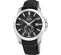 JAGUAR Reloj J878/4 Acamar 44 mm Correa Piel Negra Analógico Cuarzo Calendario Zafiro 10 ATM