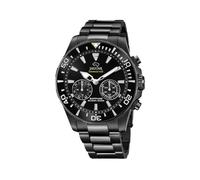 JAGUAR Reloj Hombre J929/A Nueva I-Size Caja de Acero Inoxidable Negro Correa de Acero Inoxidable Negro