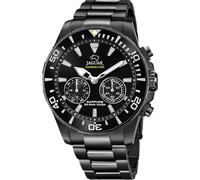 JAGUAR Reloj Inteligente Hombre Híbrido Connected de Acero Inoxidable 316l Negro - Analógico - Resistente al Agua 20 ATM J929/1 - Control Música, Cuenta Pasos, Notifica y Rechaza Llamadas