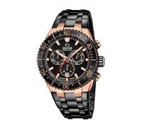 JAGUAR Reloj J1023/1 Hombre - Cronógrafo Negro, Cristal Zafiro, Acero Inoxidable