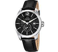 Jaguar Reloj Modelo J663/4 de la colección ACAMAR, Caja de 43 mm Negro con Correa de Piel Negro para Caballero