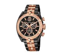 Jaguar Reloj Modelo J811/1 de la colección Special Edition, Caja de 45,8 mm Negro con Correa de Acero Negro Rosa para Caballero