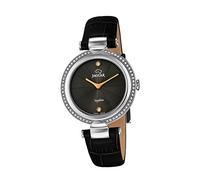 JAGUAR Reloj Modelo J832/2 de la colección Cosmopolitan, Caja de 34,5 mm Correa de Piel Negro para señora