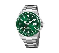 Jaguar Reloj J860/B Executive Hombre - Caja 43,5 mm verde, correa acero 316L plateado