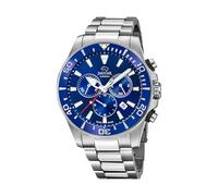 JAGUAR Reloj Modelo J861/2 de la colección Executive, Caja de 43,5 mm Azul con Correa de Acero para Caballero
