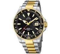 Jaguar Reloj Modelo J863/D de la colección Executive, Caja de 43,5 mm Negro con Correa de Acero Bicolor para Caballero