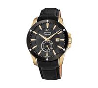 JAGUAR Reloj Modelo J881/1 de la colección ACAMAR, Caja de 44 mm Negro con Correa de Piel Negro para Caballero