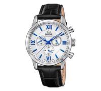 JAGUAR Reloj Modelo J884/1 de la colección ACAMAR, Caja de 41,5 mm Plata con Correa de Piel Negro para Caballero
