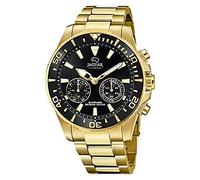 JAGUAR Reloj Modelo J899/3 de la colección Connected, Caja de 45,7 mm Negro con Correa de Acero Chapado para Caballero