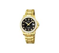 JAGUAR Reloj Mujer Analógico de Acero Inoxidable 316L Dorado