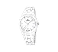 JAGUAR Reloj Mujer J1050/1 Novedades Caja de Cerámica Blanco Correa de Cerámica Blanco