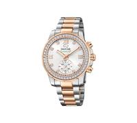 JAGUAR Reloj Mujer J981/2 Connected Lady Caja de Acero Inoxidable 316l Multi Correa de Acero Inoxidable 316l Plateado