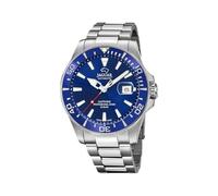 JAGUAR Reloj Hombre J886/A Caja de Acero Inoxidable 316l Plateado Correa de Acero Inoxidable Plateado