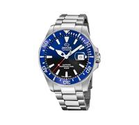 JAGUAR Reloj Hombre J886/D Caja de Acero Inoxidable 316l Plateado Correa de Acero Inoxidable Plateado