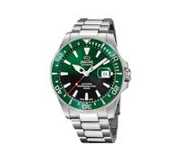 JAGUAR Reloj Hombre J886/E Caja de Acero Inoxidable 316l Plateado Correa de Acero Inoxidable Plateado