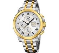 Jaguar Reloj Hombre Acero Oro Plata Le Cronógrafos Reloj de Pulsera Uj1001/1