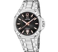 JAGUAR Swiss Made Reloj Automático Hombre de Acero Inoxidable 316l Plateado Reloj Analógico Hombre - Calendario - Cristal Zafiro de Alta Resistencia - Resistente al Agua 10 ATM J1029/4 Automatico