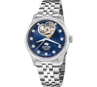 JAGUAR Swiss Made Reloj Automático Mujer de Acero Inoxidable 316l Plateado - Relojes Mujer - Cristal de Zafiro de Alta Resistencia - Resistente al Agua 5 ATM J994/2