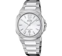 JAGUAR Reloj Hombre J1024/4 Swiss Made Rondcarre Caja de Acero Inoxidable 316l Plateado Correa de Acero Inoxidable 316l Plateado