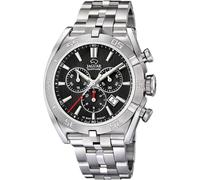 JAGUAR Swiss Made Reloj Hombre Cronógrafo de Acero Inoxidable 316L | Reloj Cuarzo, Calendario, Cristal Zafiro de Alta Resistencia, Resistente al Agua 10 ATM, J852/D, Swiss Made, Esfera Negra