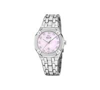 JAGUAR Swiss Made Reloj Mujer Analógico de Acero Inoxidable 316L | Reloj Cuarzo, Calendario, Cristal Zafiro de Alta Resistencia, Resistente al Agua 10 ATM, J1016/5, Diplomatic, Swiss Made