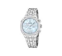 JAGUAR Swiss Made Reloj Mujer Cronógrafo de Acero Inoxidable 316L | Reloj Cuarzo, Calendario, Cristal Zafiro de Alta Resistencia, Resistente al Agua 10 ATM, J1053/2, Diplomatic