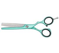 Jaguar White Line Pastel Plus 40 Offset Tijeras de texturizaci n, 5.5 pulgadas de longitud, menta, 0.03597 kg