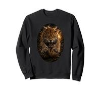 Jaguar Wildlife Art Majestic Jungle Big Cat Sudadera