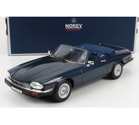 Jaguar XJ - S Cabrio 1988 Azul Oscuro Metálico Coche a Escala 1:18 Norev