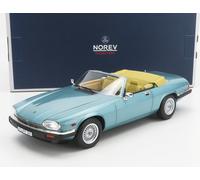 Norev Modelo a escala Jaguar XJ-S 5.3 H.E. Convertible 1988 V12 Azul claro metalizado 1:18