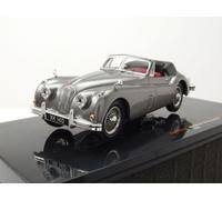 Jaguar XK 140 Cabrio RHD 1956 Gris Oscuro Metálico Modelo 1:43 Ixo Models