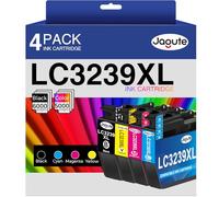 Jagute LC3239XL LC3239 XL Cartucho de Tinta Brother LC3239XL LC3239 XL LC-3239XL para Brother MFC-J5945DW MFC-J6945DW MFC-J6947DW HL-J6100DW HL-J6000DW(4 Mutipack)
