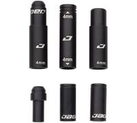 Jagwire 1X Elite Link Shift End Cap Pack (8pcs) -Black Puntas de Cable Adultos U