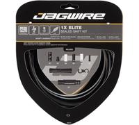 Jagwire 1X Elite Sealed Shift Kit de Fundas y Cables de desviador para Adultos, Unisex, Negro, Talla única