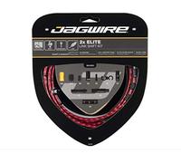 Jagwire 2X Elite Link Shift Kit de Tubos y Cables de Cambio para Adultos, Unisex, Rojo, Talla única