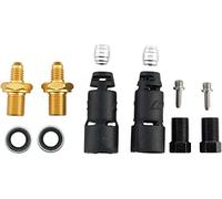 Jagwire Pro Quick-Fit Adapter-Avid Code Kit de Manguera, Unisex, Negro, TU EU