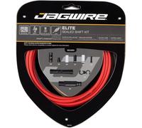 Jagwire Elite - Kit de Cables sellados para Palanca de Cambios (2 Cables), Color Rojo
