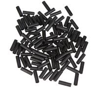 JAGWIRE End Caps Open-4mm Shift-Black-Plastic (100pcs) -WS Topes, Unisex, Negro,