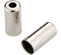 Jagwire End Caps Open - 5mm Brake (Crimp) - Chrome - Brass (200pcs) - WS - Latig