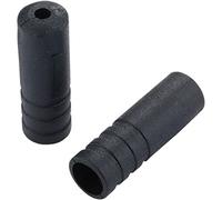 Jagwire End Caps Sealed - 4mm Shift - Black - Plastic (100pcs) - WS - Transmisión para Bicicletas, Color Negro, Talla 4mm