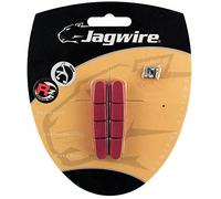 Jagwire Road Pro Juego de Zapatas, Unisex, Rojo/Negro, UK: NA