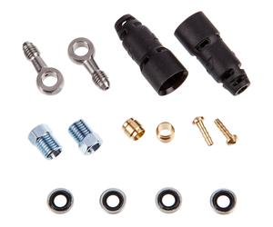 Jagwire Kit de conexión Mountain Pro Quick-Fit Adaptador para línea de frenos T675 / M596 / M615