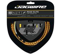 Jagwire Kit Road Elite Link - Freno de cables y tapas unisex para adulto, color dorado