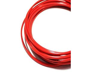 Jagwire L3 Derailleur Housing, Roll 25, Rojo, 4 mm