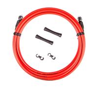 Jagwire Línea de frenos Mountain Pro Hydraulic Hose rojo 3000 mm