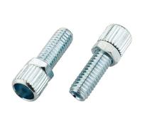 Jagwire M6 Adjusting Bolt - Silver - Alloy (25pcs) - WS - Frenos para Bicicletas