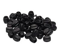 Jagwire Mini Tube Tops - Black (50pcs) - WS - Transmisión para Bicicletas, Color Negro