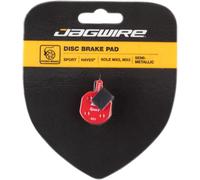 Jagwire Mountain Sport Hayes Sole MX2 MX3 - Pastilla de Freno para Bicicletas (1 par), Color Rojo, Talla UK: NA